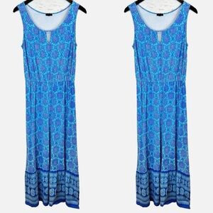 Talbots | Jersey Knit Pattern Dress, M